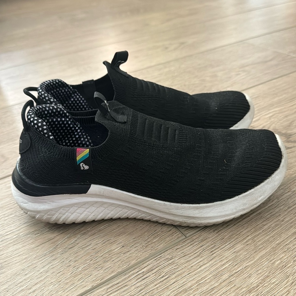 Skechers Kids Memory Foam Slip on Sneakers